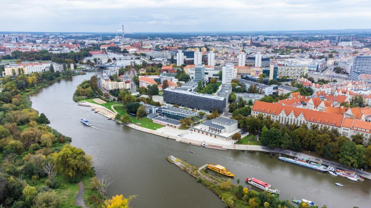 Komfortowy Apartament Z Parkingiem Wroclaw Luaran gambar